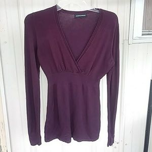 Burgundy sweater